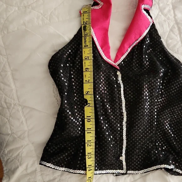 Stunning, 3 piece Glitzy dance costume - Picture 8 of 9